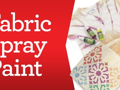 Apparel Crafting Basics: Fabric Spray Paint
