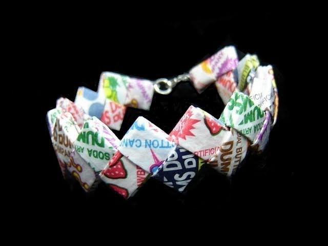 ■  BeyondBracelets - My Candy Wrapper Bracelets (Starburst & DumDum's Creations)