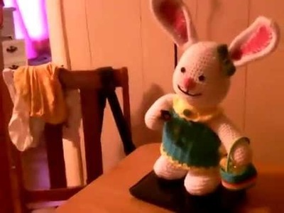 Crochet easter bunny