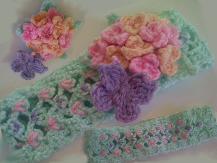 Crochet Headband pattern - Part 2