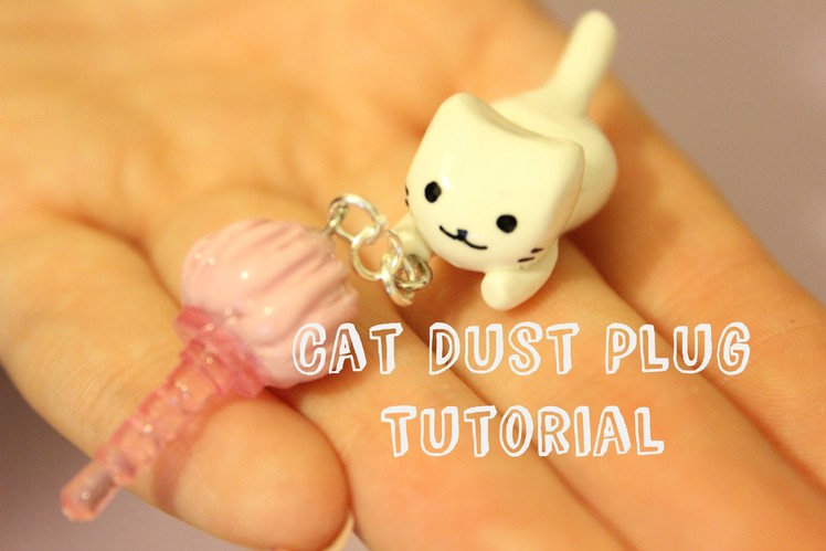 Dangling Kitty Headphone Dust Plug Tutorial
