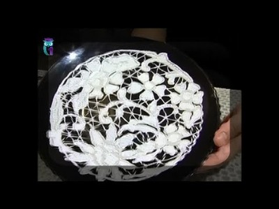 Decoupage. Decorate a plate in technique "Imitation of Richelieu lace". Diy. Handmade