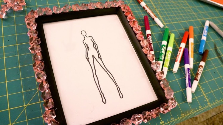 DIY Croquis Whiteboard for Fashion Design