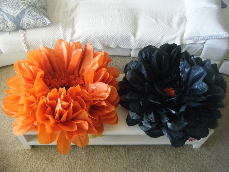 DIY GIANT BEST Flower tissue decoration