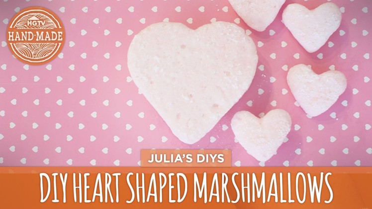 DIY Heart Shaped Marshmallows - HGTV Handmade