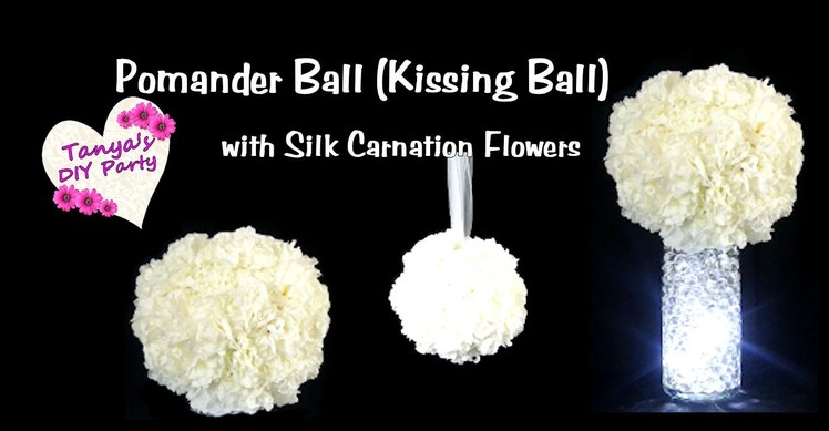DIY Pomander Ball (Kissing Ball) - Tanya's DIY Party