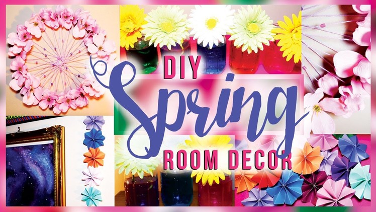 DIY Spring Room Decorations. Decor for Your Room! Teenagers, Apartment, Bedroom IDEAS