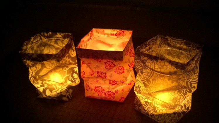 DIY Tealight Holder - DIY Knickwindlicht