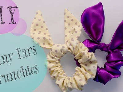 DIY TopShop Bunny Ears Scrunchie {Cute gift Ideas} | ANNEORSHINE