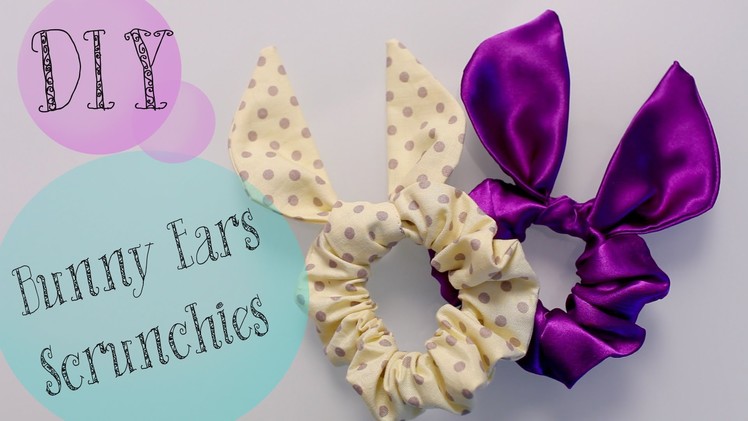 DIY TopShop Bunny Ears Scrunchie {Cute gift Ideas} | ANNEORSHINE