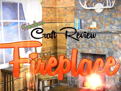 Fabulous Craft Review:  Doll Fireplace