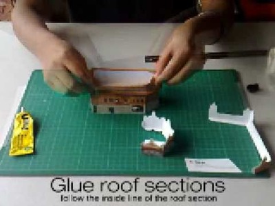 Golden Temple Papercraft tutorial