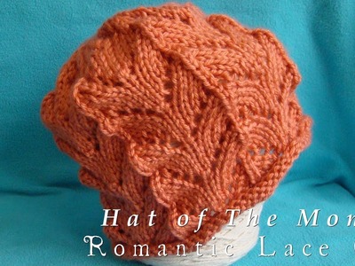 Hat of The Month  |  February 2013  |  Romantic Lace Cap
