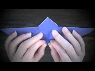 How To Create Origami Bat For Halloween