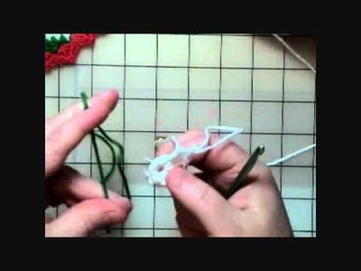 How to Crochet a Pinwheel Coaster Part 1