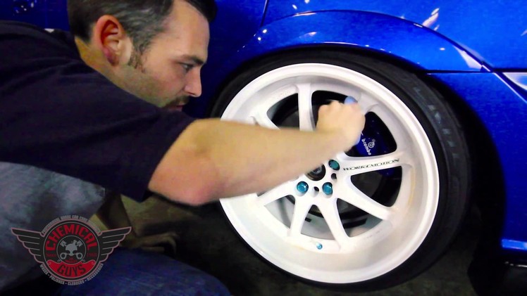 How To: Detail White Wheels - Chemical Guys Car Care Subaru STi Work Emotion