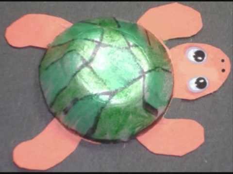 How to make a cute turtle with recycled egg carton - EP