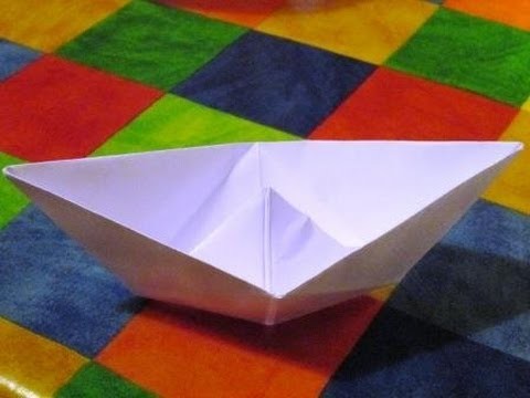 How to Make a Paper Boat that Floats Easily! (Origami)