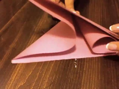 How To Make An Origami Rose.Tulip