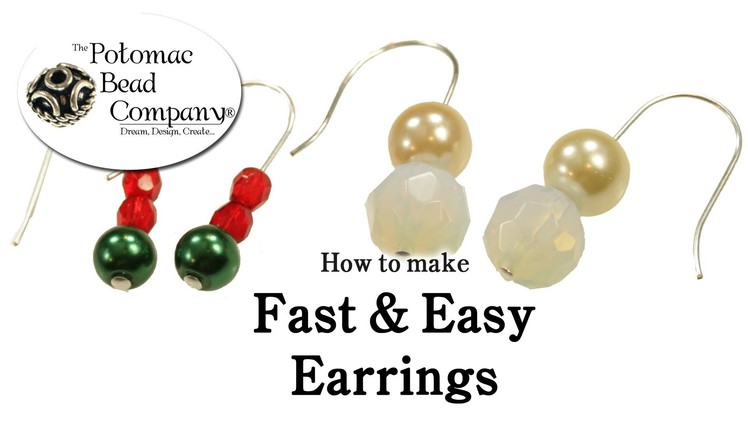 How to Make Fast & Easy Earrings