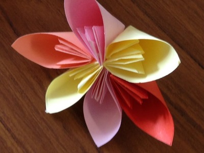 How to make origami flowers