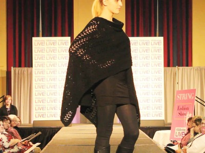 Lace Ruana String at Vogue Knitting Live 2011