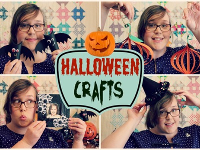 Making Halloween Crafts | 3and3quarters
