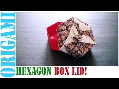 Origami Daily - 442: Hexagon Box lid Ver. 5  (Modular 3 unit) - TCGames [HD]