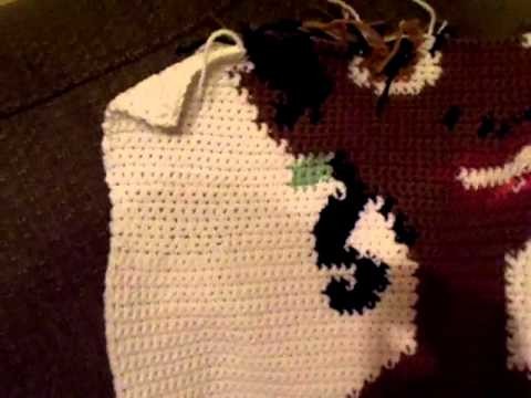 Princess Tiana Inspired Tapestry Blanket. In Progress (Tapestry Blanket)