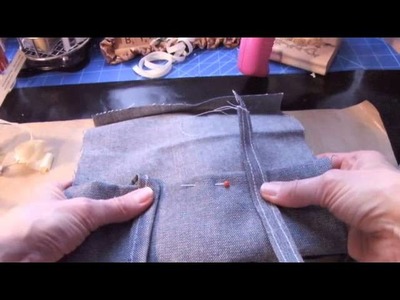 Scrap Trash Bag for Crafting or Sewing