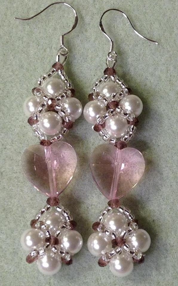 Valentines' Day Caged Heart Earrings!