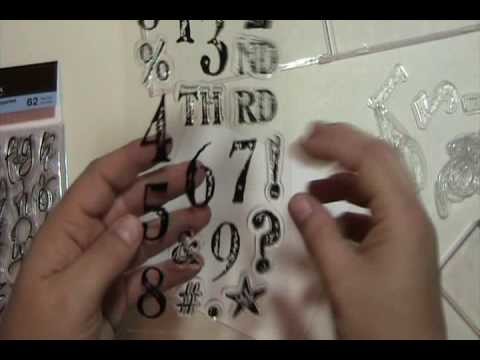 Video #27 Storage Tips for Clear Stamps