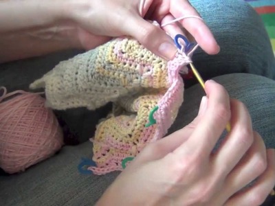 Watch me crochet a chevron scarf (Part 2)
