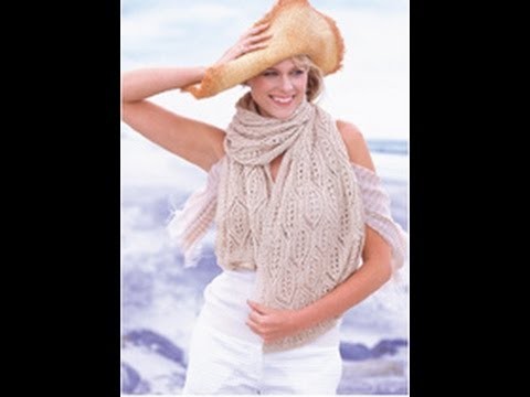 #20 Lace Stole, Vogue Knitting Spring.Summer 2010