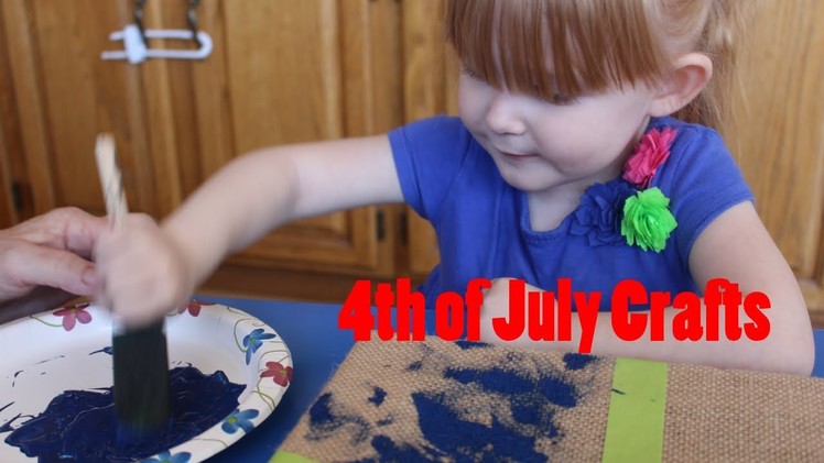4th of July Crafts to do with your toddler!