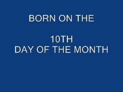 BORN ON THE 10th DAY OF THE MONTH, Numerology