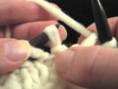 Bulky Cabled Legwarmers - Rows 8 - Recognizing your Stitches