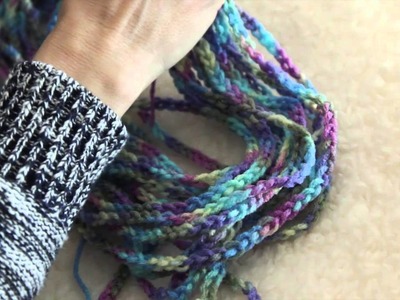Crochet Chain Stitch Scarf