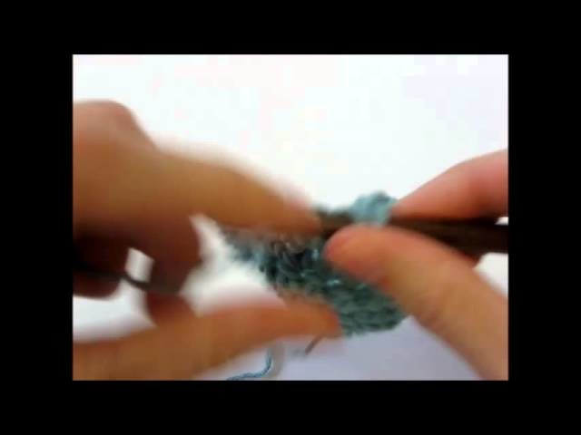 Crochet in  the round and turning