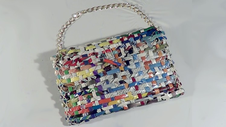DIY - Bolsa carteira de revista - Handbag Wallet Magazine - Revista Purse