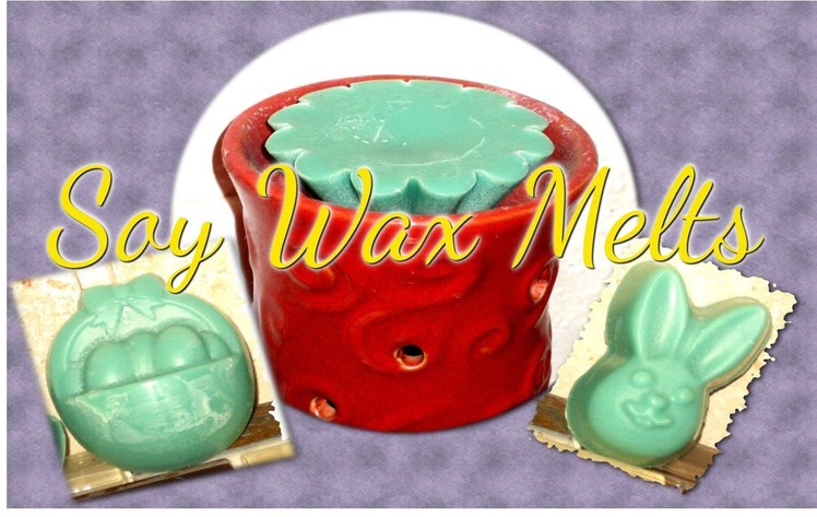 DIY Candle Melts and Tarts-Soy Wax-Gift Idea or Start a Business!