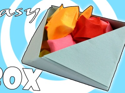 DIY: Easy Paper Origami Box Instructions