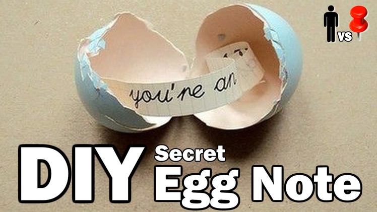DIY Hidden Easter Egg Message - Man Vs.Pin - Pinterest Project #12