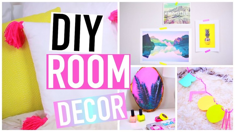 DIY Room Decorations for Spring! Tumblr Inspired!