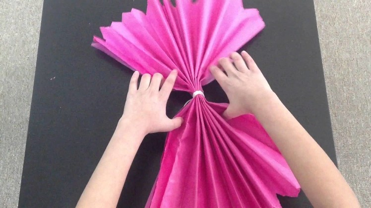 DIY: Tissue Paper Flower