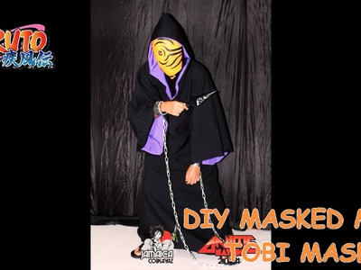 DIY Tobi (Masked Man Ver.) Cosplay: Mask Tutorial