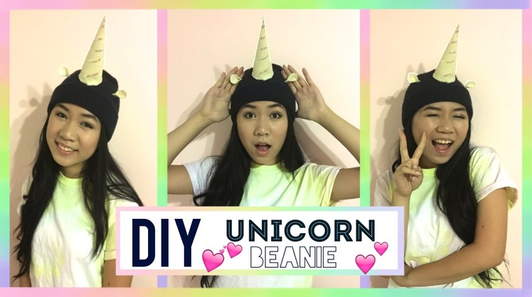 DIY Unicorn Beanie | ShayNguy