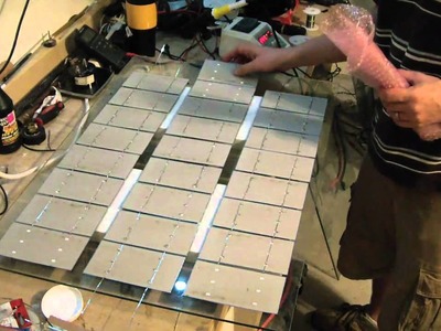 How to build a Solar Panel from Solar Cells DIY  Part 2