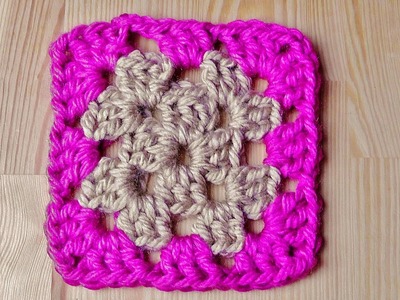 How to crochet a traditional Granny Square