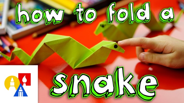 How To Fold An Origami Snake